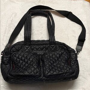Black MZ WALLACE Quilted Shoulder Bag